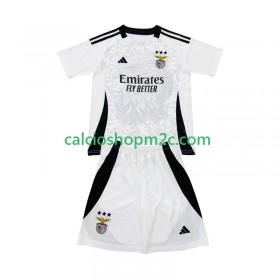 Benfica Special Bambino Maglia Prima Bianco 2025/2026 Manica Corta